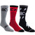 AC/DC Unisex Sock Guitar Tin: Logos (Multicolour) (UK Size 6.5 - 11)