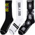 Guns N' Roses Unisex Sock Gift Box: Logos (Multicolour) (UK Size 6.5 - 11)