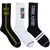 Guns N' Roses Unisex Sock Guitar Tin: Logos (Multicolour) (UK Size 6.5 - 11)