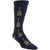 Perri's Unisex Crew Socks: Acoustic Guitars (Blue) (UK Size 6.5 - 11)