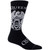 Queen Unisex Crew Socks: White Crest (Black) (UK Size 6.5 - 11)