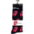 The Rolling Stones Unisex Crew Socks: Allover Tongues (Black) (UK Size 6.5 - 11)