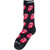 The Rolling Stones Unisex Crew Socks: Allover Tongues (Black) (UK Size 6.5 - 11)