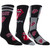 The Rolling Stones Unisex Sock Guitar Tin: Logos (Black) (UK Size 6.5 - 11)