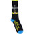 The Beatles Unisex Crew Socks: Yellow Submarine Drop T (Black) (UK Size 6.5 - 11)