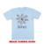 James Unisex T-Shirt: Multiple Daisy Logo (Light Blue)