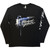 Michael Jackson Unisex Long Sleeve T-Shirt: Thriller / Hat Poses (Black) (Back Print)