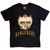 Michael Jackson Unisex T-Shirt: Dangerous World Tour (Black) (Back Print)