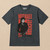 Michael Jackson Unisex T-Shirt: Bad World Tour '88 (Charcoal Grey) (Back Print)