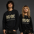 AC/DC Unisex Unplugged Sweatshirt: Family Jewels (Black) (Back Print)