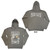 Pink Floyd Unisex Unplugged Pullover Hoodie: Carnegie Hall Poster (Grey) (Back Print)