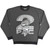 Tupac Unisex Sweatshirt: Steel Logo (Charcoal Grey)