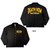 Death Row Records Unisex Shirt: Logo (Black) (Back Print)