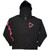 Ed Sheeran Unisex Zipped Hoodie: Play (Black) (Back & Sleeve Print)