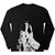 Lady Gaga Unisex Long Sleeve T-Shirt: Mayhem (Black) (Back Print)