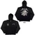 Metallica Unisex Zipped Hoodie: Scary Guy (Black)