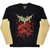 Trivium Unisex Layered Long Sleeve T-Shirt: Red Demon (Black & Sand)