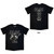 AC/DC Unisex T-Shirt: B&W Photo North American Tour '25 (Black) (Back Print)