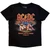 AC/DC Unisex T-Shirt: Whole Lotta Madrid EU Tour '25 (Black) (Back Print)