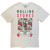 The Rolling Stones Unisex T-Shirt: Steel Wheels Tour 1989 (Natural)