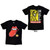 The Rolling Stones Unisex T-Shirt: Live Voodoo Lounge Tongue (Black) (Back Print)