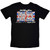 The Rolling Stones Unisex T-Shirt: London 1973 (Black) (Back Print)