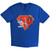 DC Comics Unisex T-Shirt: Supergirl Designed To Fly (Blue)