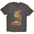 DC Comics Unisex T-Shirt: Supergirl Bombshell (Charcoal Grey)