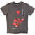 Depeche Mode Unisex Stone Wash T-Shirt: Violator (Charcoal Grey)