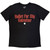 Bullet For My Valentine Unisex Carbon T-Shirt: Bring Out The Knives (Black) (Back Print)