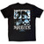 Bad Omens Unisex Carbon T-Shirt: Specter Collage (Black) (Back Print)