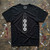 Bad Omens Unisex Carbon T-Shirt: Stained Glass (Black) (Back Print)
