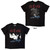 The Cure Unisex Carbon T-Shirt: The Head Tour '85 (Black) (Back Print)