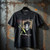 The Cure Unisex Carbon T-Shirt: Kiss Me Vintage (Black) (Back Print)