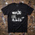 The Cure Unisex Carbon T-Shirt: 40 Years Band Photo (Black)