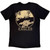 Eagles Unisex Carbon T-Shirt: Hotel California (Black) (Back Print)