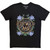 Fleetwood Mac Unisex Premium Carbon T-Shirt: Circle Floral (Black)