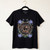Fleetwood Mac Unisex Premium Carbon T-Shirt: Circle Floral (Black)