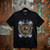 Fleetwood Mac Unisex Premium Carbon T-Shirt: Circle Floral (Black)