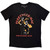 Fleetwood Mac Unisex Carbon T-Shirt: Summer Tour (Black) (Back Print)