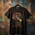 Fleetwood Mac Unisex Carbon T-Shirt: Summer Tour (Black) (Back Print)