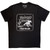 Johnny Cash Unisex Carbon T-Shirt: I Walk The Line (Black)