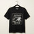 Johnny Cash Unisex Carbon T-Shirt: I Walk The Line (Black)