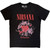 Nirvana Unisex Carbon T-Shirt: Heart Shaped Box (Black)
