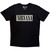 Nirvana Unisex Carbon T-Shirt: Something In The Way (Black) (Back Print)
