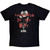 Nirvana Unisex Carbon T-Shirt: Something In The Way (Black) (Back Print)