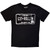 Nickelback Unisex Carbon T-Shirt: Get Rollin' Tour (Black) (Back Print)
