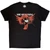 The Offspring Unisex Carbon T-Shirt: Rise And Fall (Black) (Back Print)