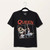Queen Unisex Carbon T-Shirt: Poster (Black)