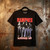 Ramones Unisex Carbon T-Shirt: Blitz (Black)